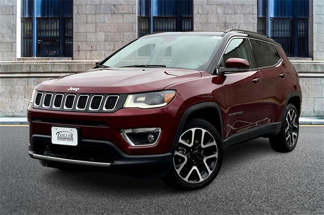 used 2021 Jeep Compass car, priced at $22,337