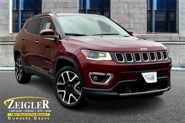 used 2021 Jeep Compass car, priced at $22,337