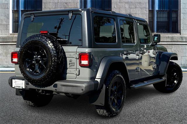 used 2021 Jeep Wrangler car, priced at $32,303