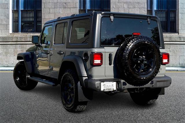 used 2021 Jeep Wrangler car, priced at $32,303