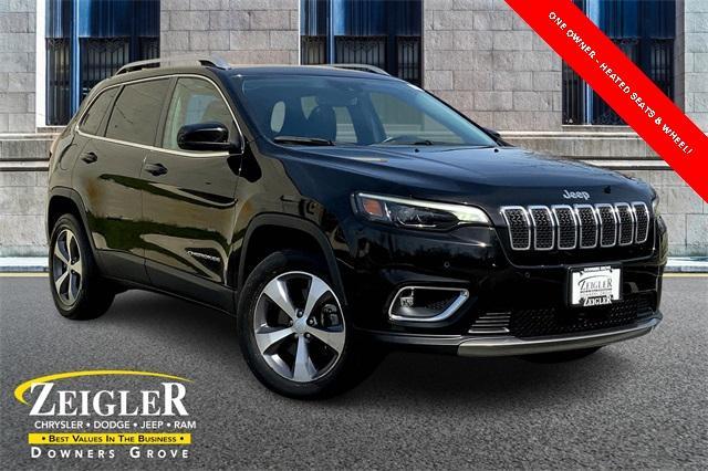 used 2021 Jeep Cherokee car, priced at $24,351