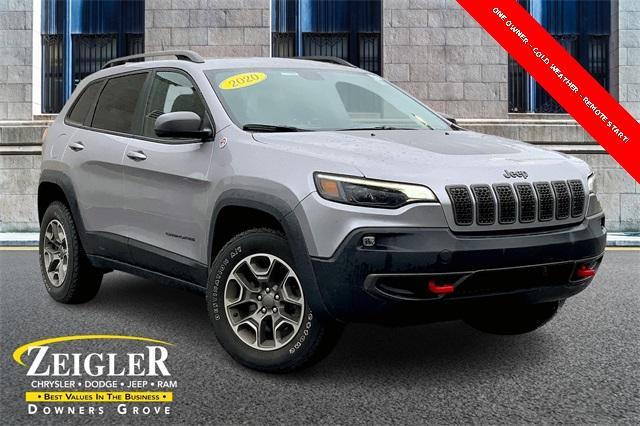 used 2020 Jeep Cherokee car, priced at $24,128