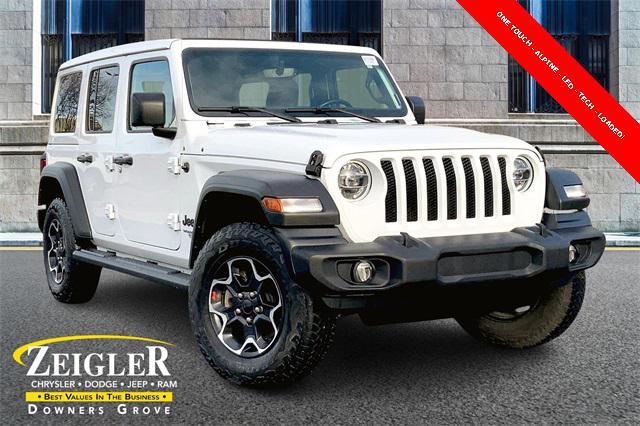 used 2021 Jeep Wrangler Unlimited car, priced at $29,586