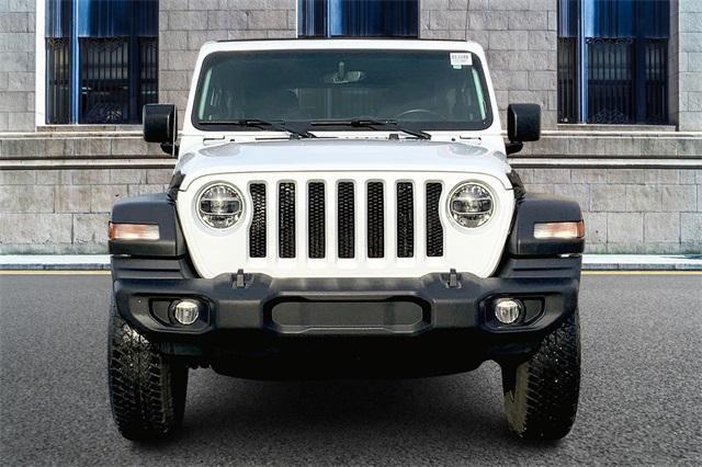 used 2021 Jeep Wrangler Unlimited car, priced at $29,586