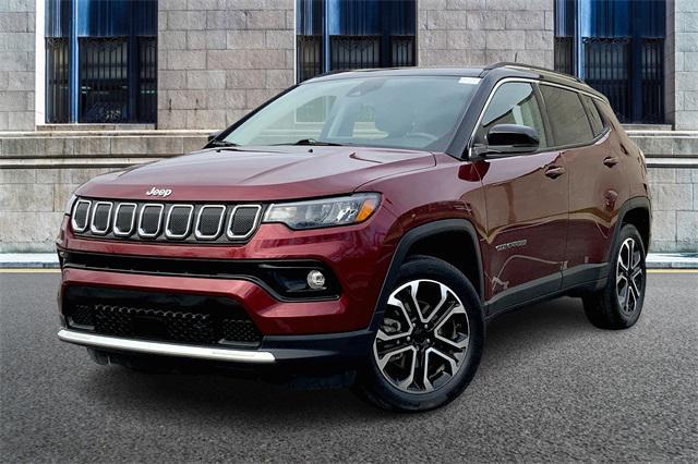 used 2022 Jeep Compass car, priced at $22,060