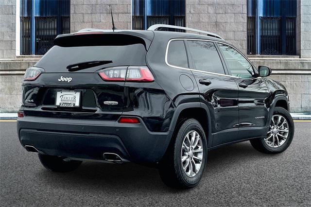 used 2021 Jeep Cherokee car, priced at $23,754