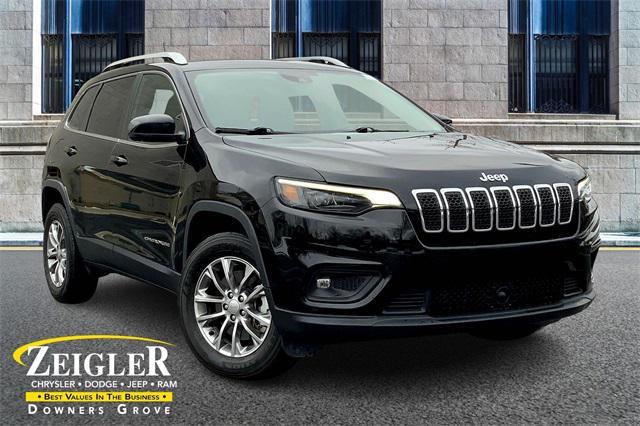 used 2021 Jeep Cherokee car, priced at $23,754