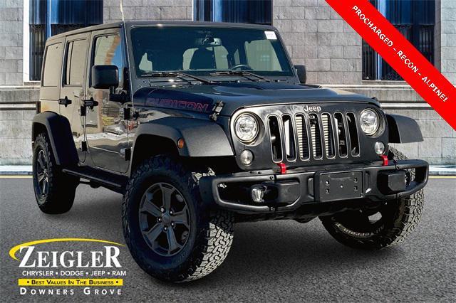 used 2017 Jeep Wrangler Unlimited car, priced at $29,945