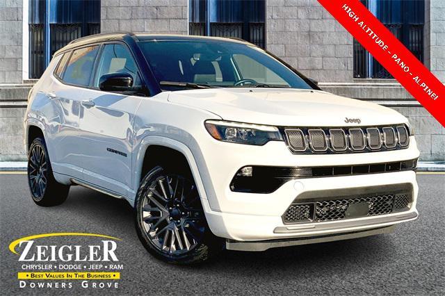 used 2022 Jeep Compass car, priced at $23,828