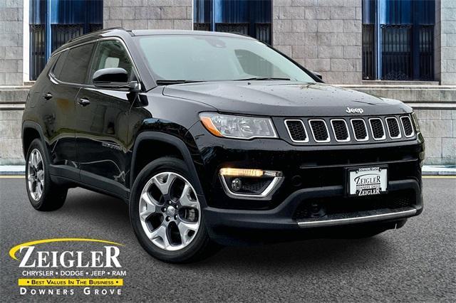 used 2021 Jeep Compass car, priced at $23,901