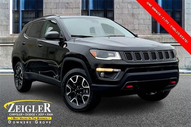 used 2021 Jeep Compass car, priced at $23,576