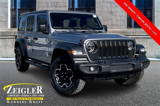 used 2021 Jeep Wrangler Unlimited car, priced at $30,299