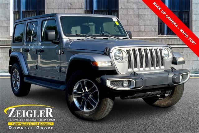 used 2020 Jeep Wrangler Unlimited car, priced at $27,046