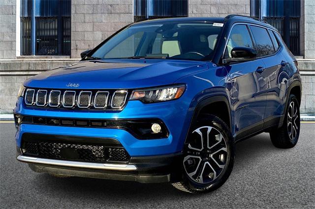 used 2022 Jeep Compass car, priced at $21,617