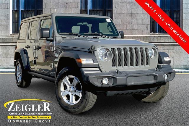 used 2021 Jeep Wrangler Unlimited car, priced at $28,793