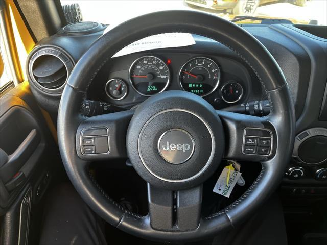 used 2015 Jeep Wrangler Unlimited car, priced at $20,775