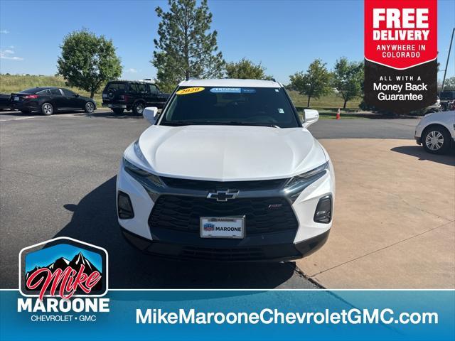 used 2020 Chevrolet Blazer car, priced at $29,790