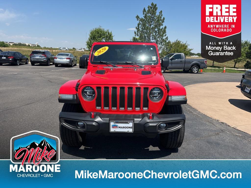 used 2020 Jeep Wrangler Unlimited car, priced at $32,929