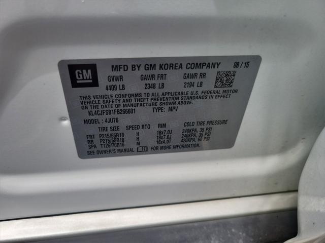 used 2015 Buick Encore car, priced at $12,211