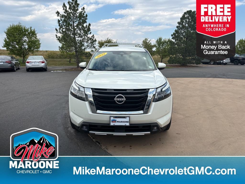used 2022 Nissan Pathfinder car, priced at $32,210