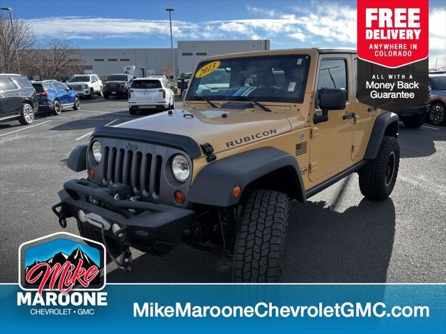 used 2013 Jeep Wrangler Unlimited car, priced at $23,775