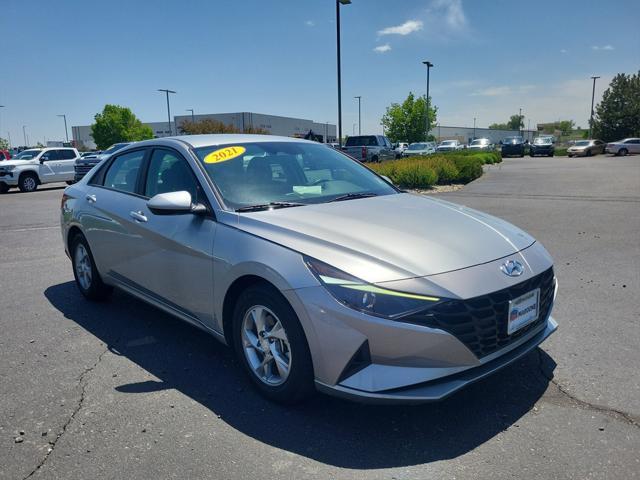 used 2021 Hyundai Elantra car, priced at $16,525