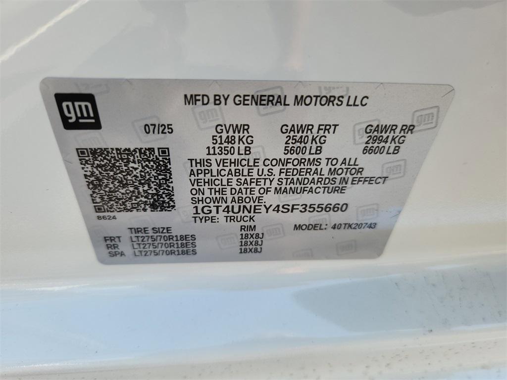 new 2025 GMC Sierra 2500 car, priced at $77,419