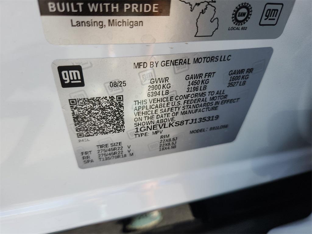 new 2026 Chevrolet Traverse car, priced at $60,715