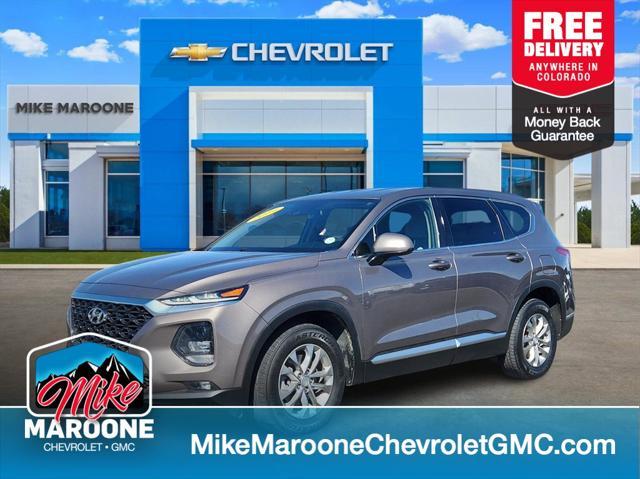 used 2019 Hyundai Santa Fe car, priced at $16,049