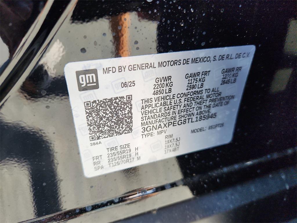 new 2026 Chevrolet Equinox car, priced at $35,090