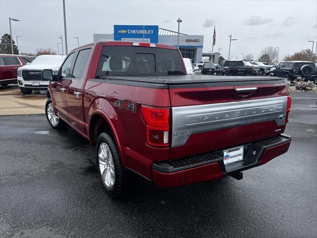 used 2018 Ford F-150 car, priced at $33,775