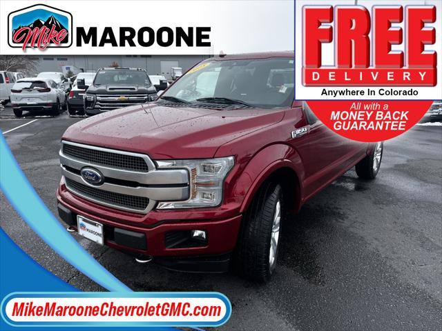 used 2018 Ford F-150 car, priced at $33,775