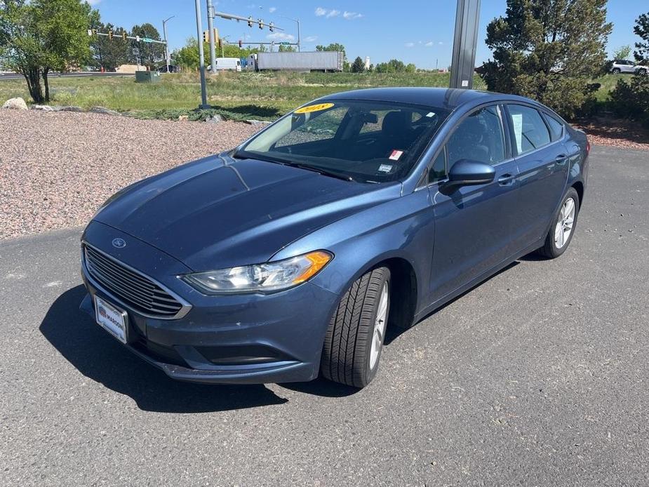 used 2018 Ford Fusion car, priced at $15,275