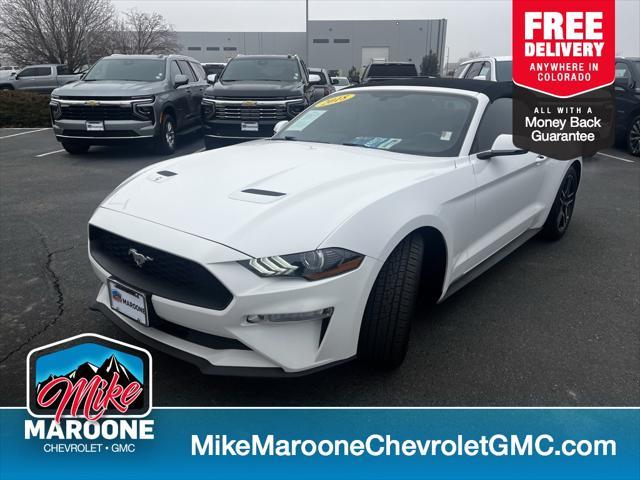 used 2018 Ford Mustang car, priced at $17,275