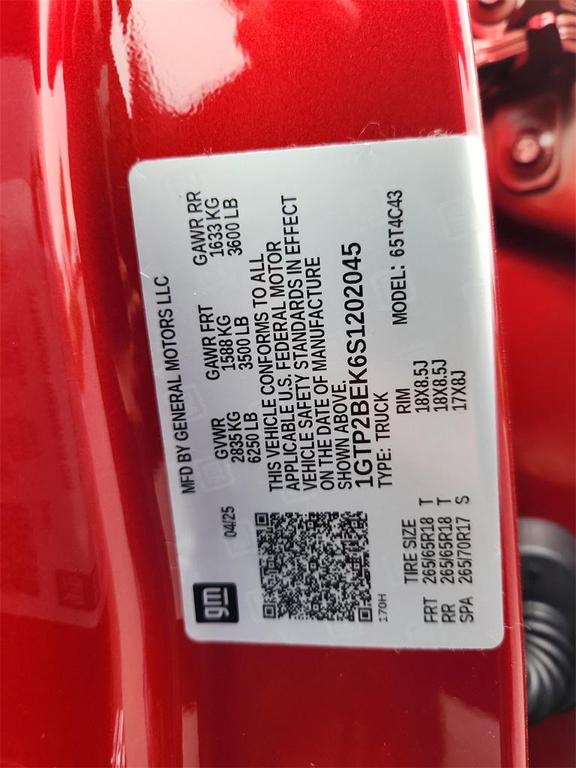 new 2025 GMC Canyon car, priced at $45,852