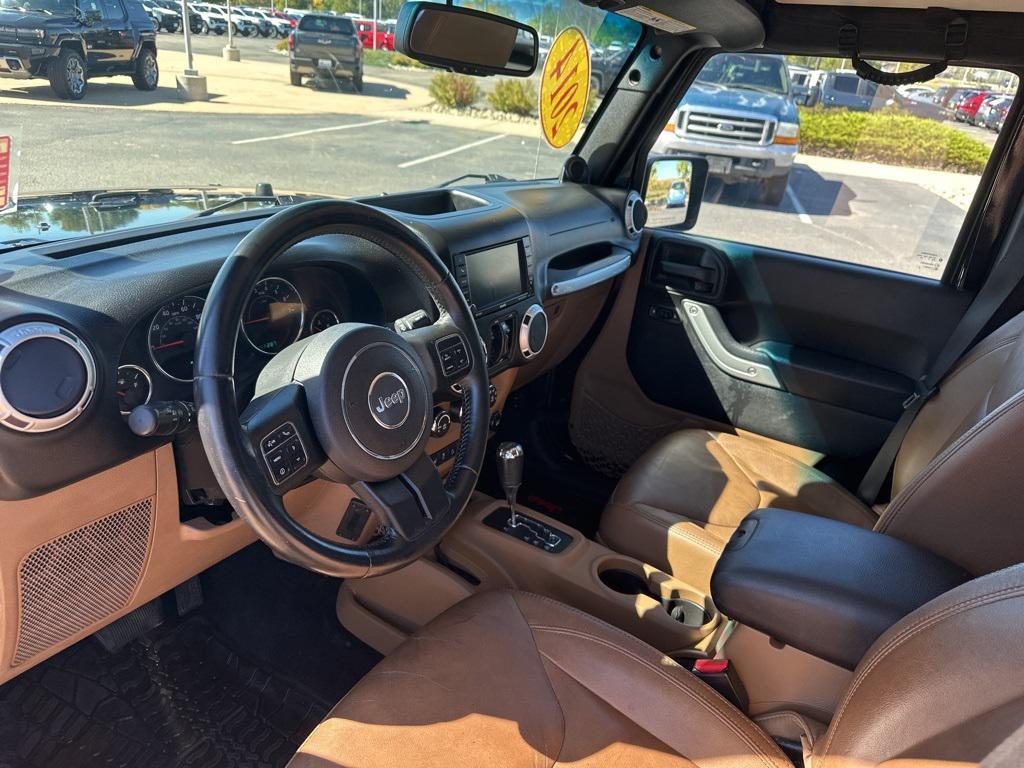 used 2014 Jeep Wrangler Unlimited car, priced at $13,998