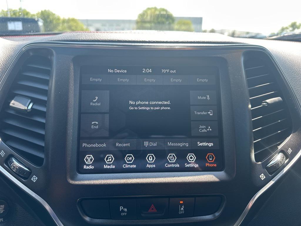 used 2021 Jeep Cherokee car, priced at $24,597