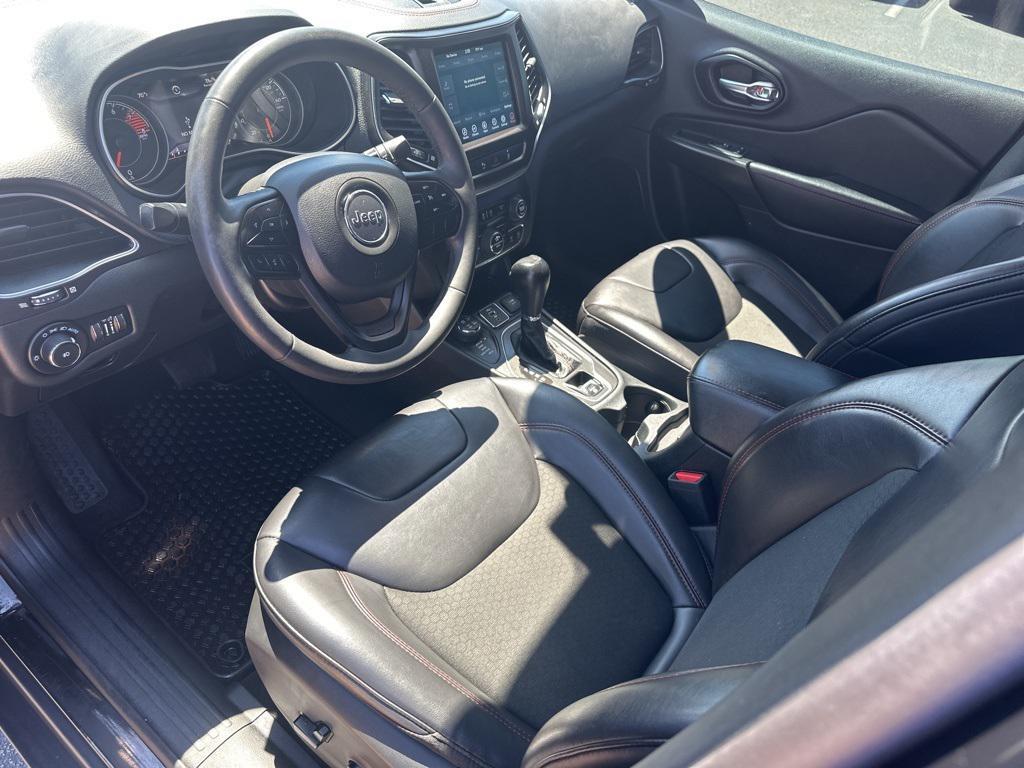used 2021 Jeep Cherokee car, priced at $24,597