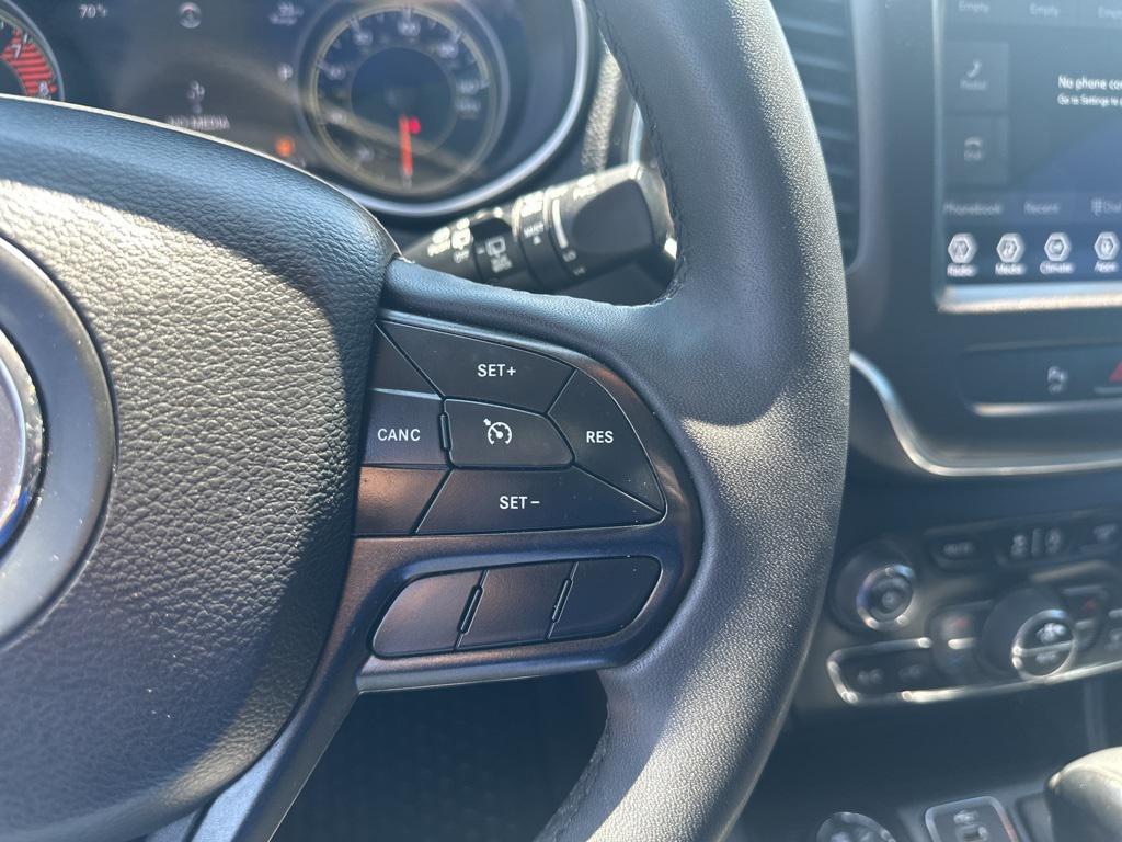 used 2021 Jeep Cherokee car, priced at $24,597