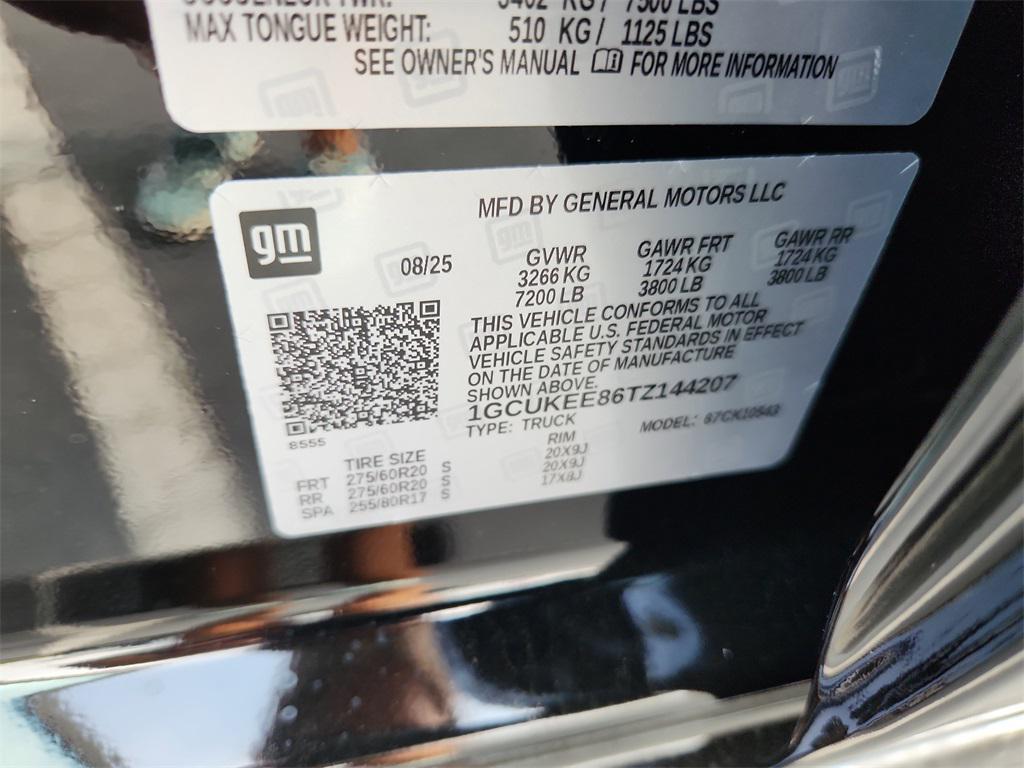 new 2026 Chevrolet Silverado 1500 car, priced at $61,825