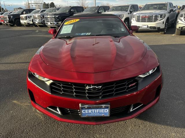 used 2021 Chevrolet Camaro car, priced at $24,275