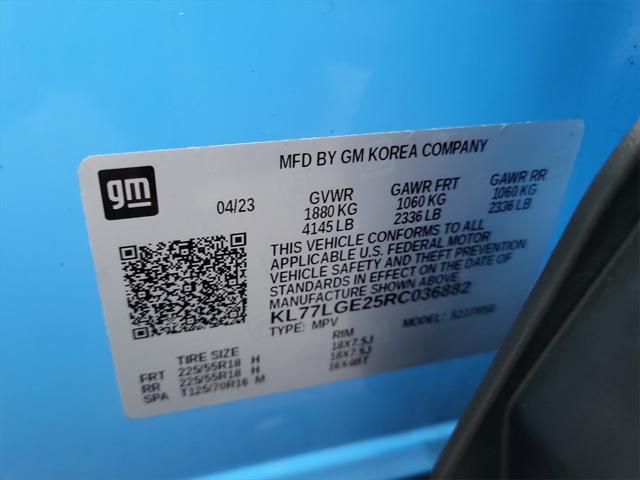 used 2024 Chevrolet Trax car, priced at $23,075