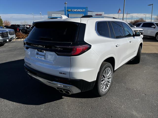 new 2024 GMC Acadia car, priced at $60,190