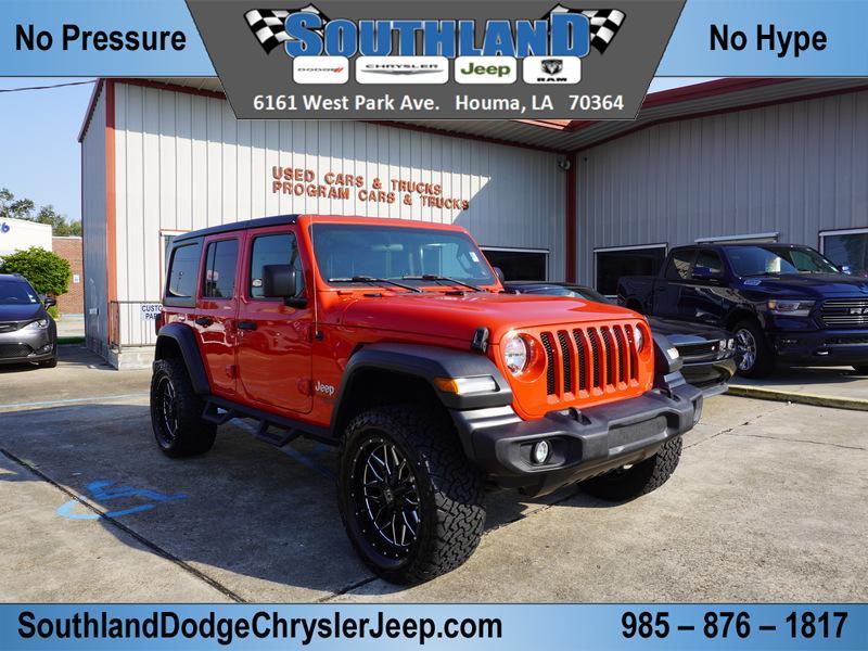 used 2020 Jeep Wrangler Unlimited car, priced at $30,997