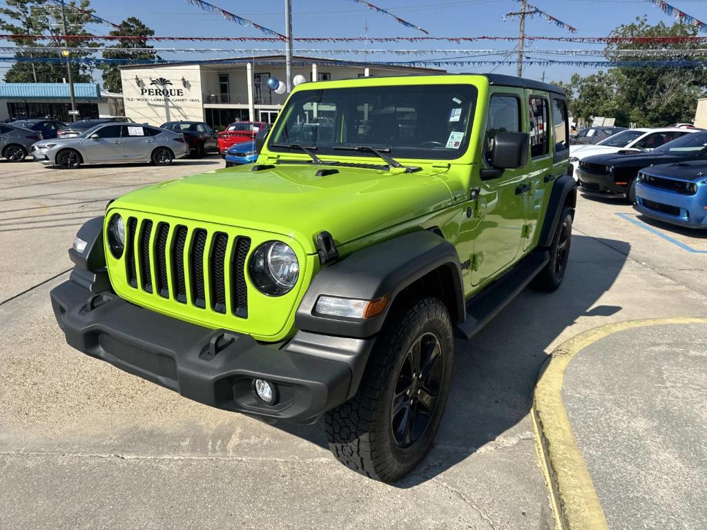 used 2021 Jeep Wrangler Unlimited car, priced at $31,997