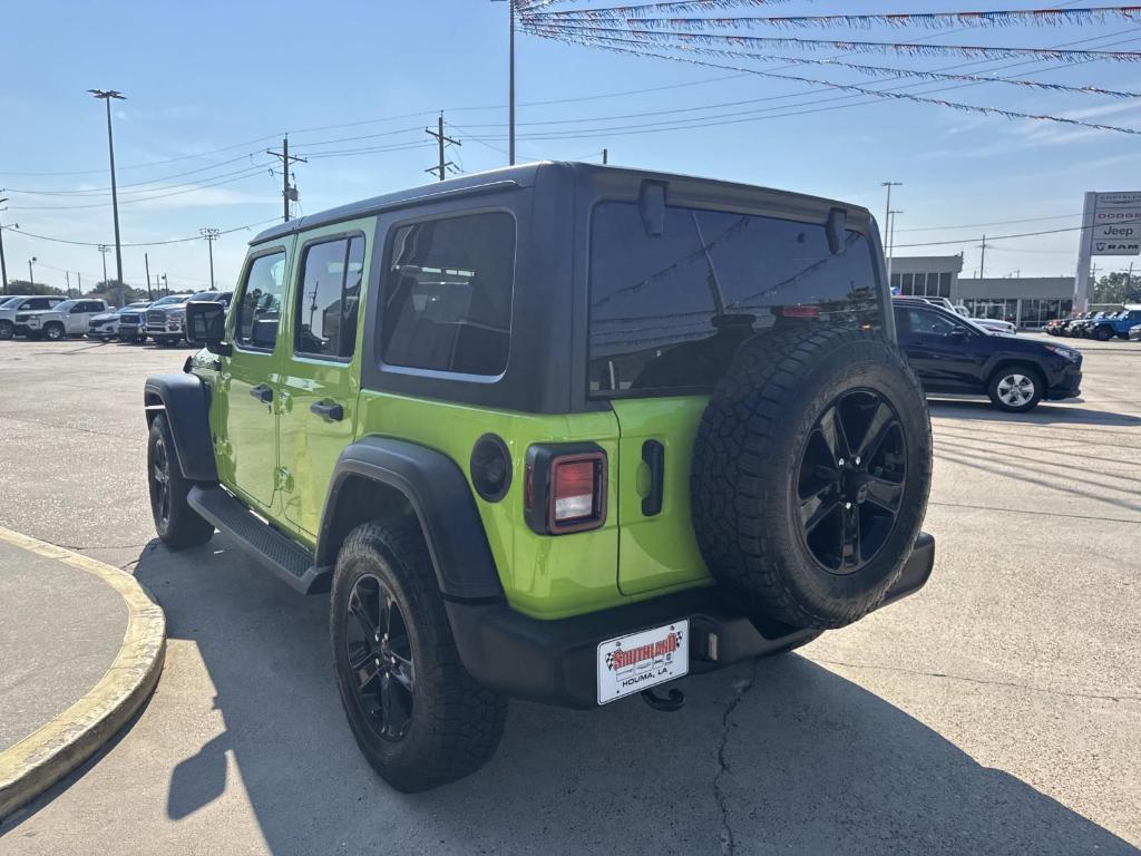 used 2021 Jeep Wrangler Unlimited car, priced at $31,997