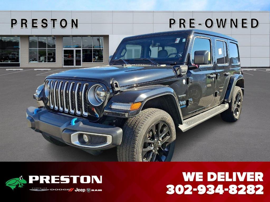 used 2023 Jeep Wrangler 4xe car, priced at $34,890