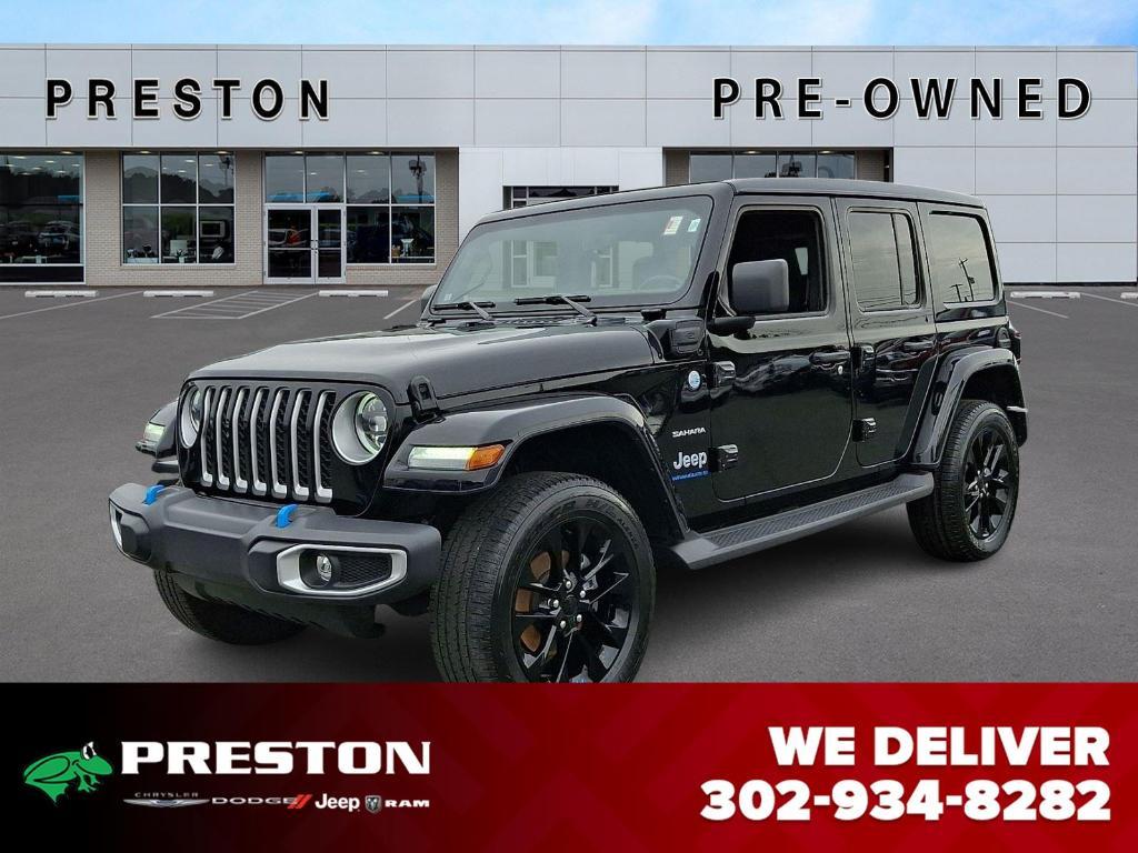 used 2023 Jeep Wrangler 4xe car, priced at $34,000