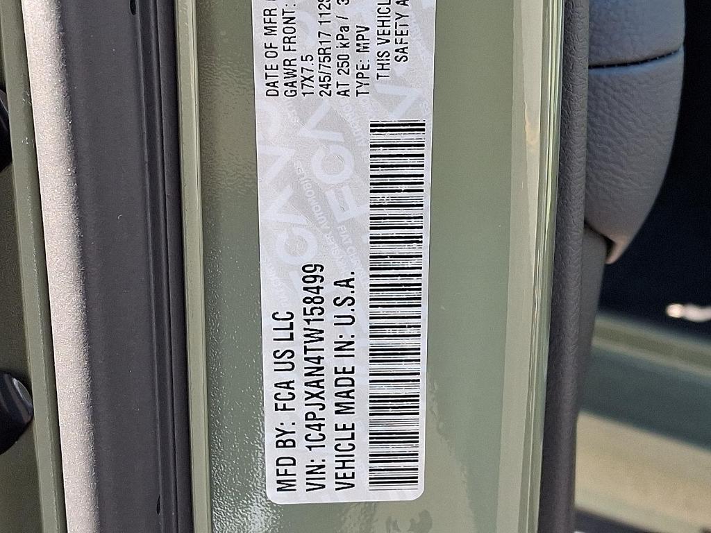 new 2026 Jeep Wrangler car, priced at $37,245