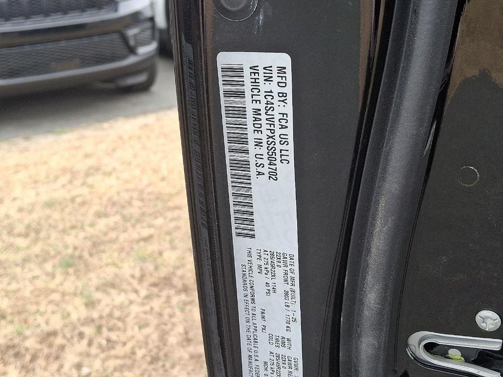 new 2025 Jeep Grand Wagoneer car, priced at $94,511